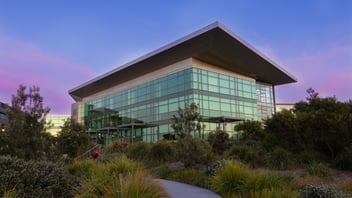 Modern office building commercial real estate