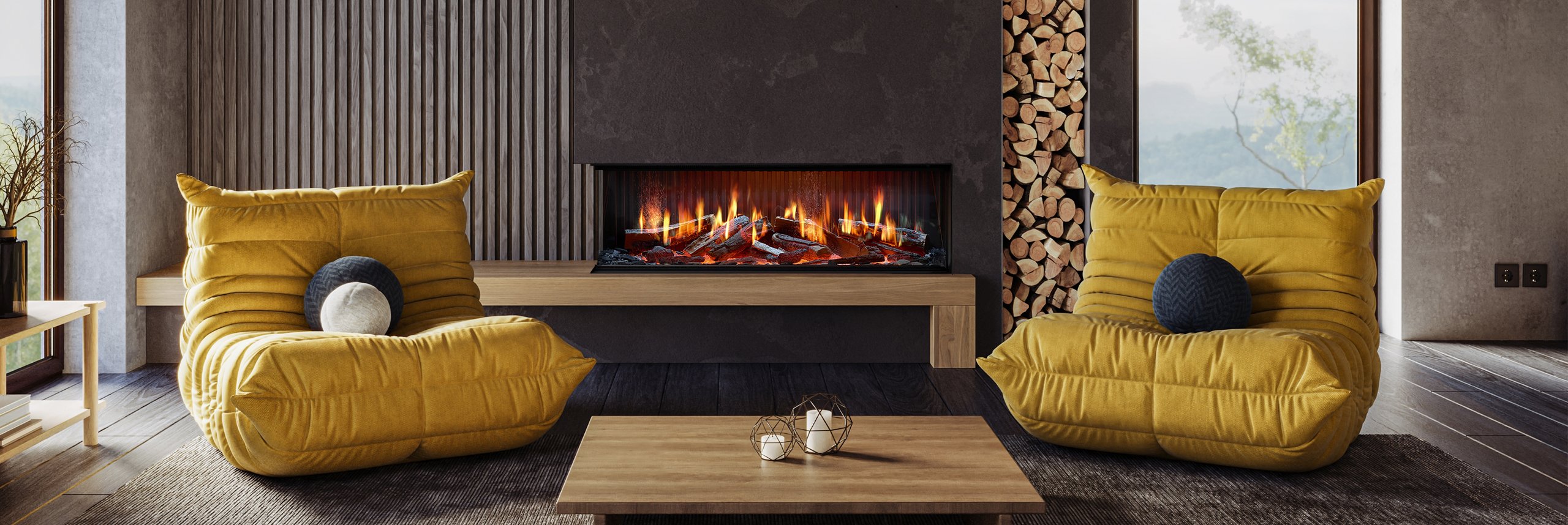 Rinnai EL 1300 Electric Fireplace
