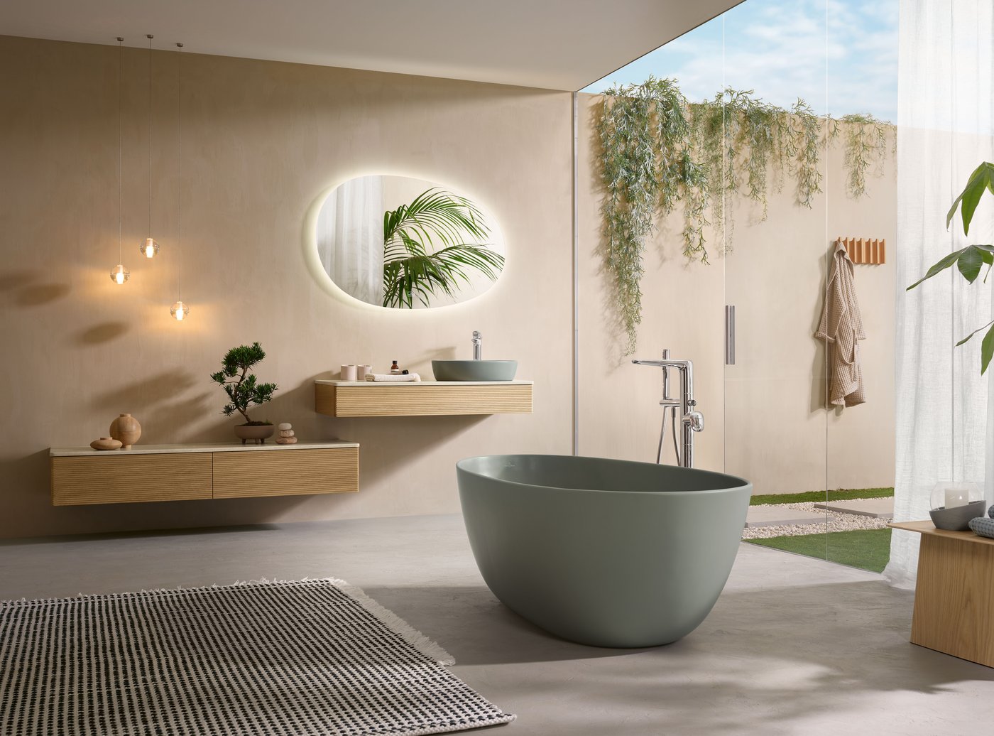 Antao 1700 Quaryl Freestanding Bath_Morning Green_02_LowRes