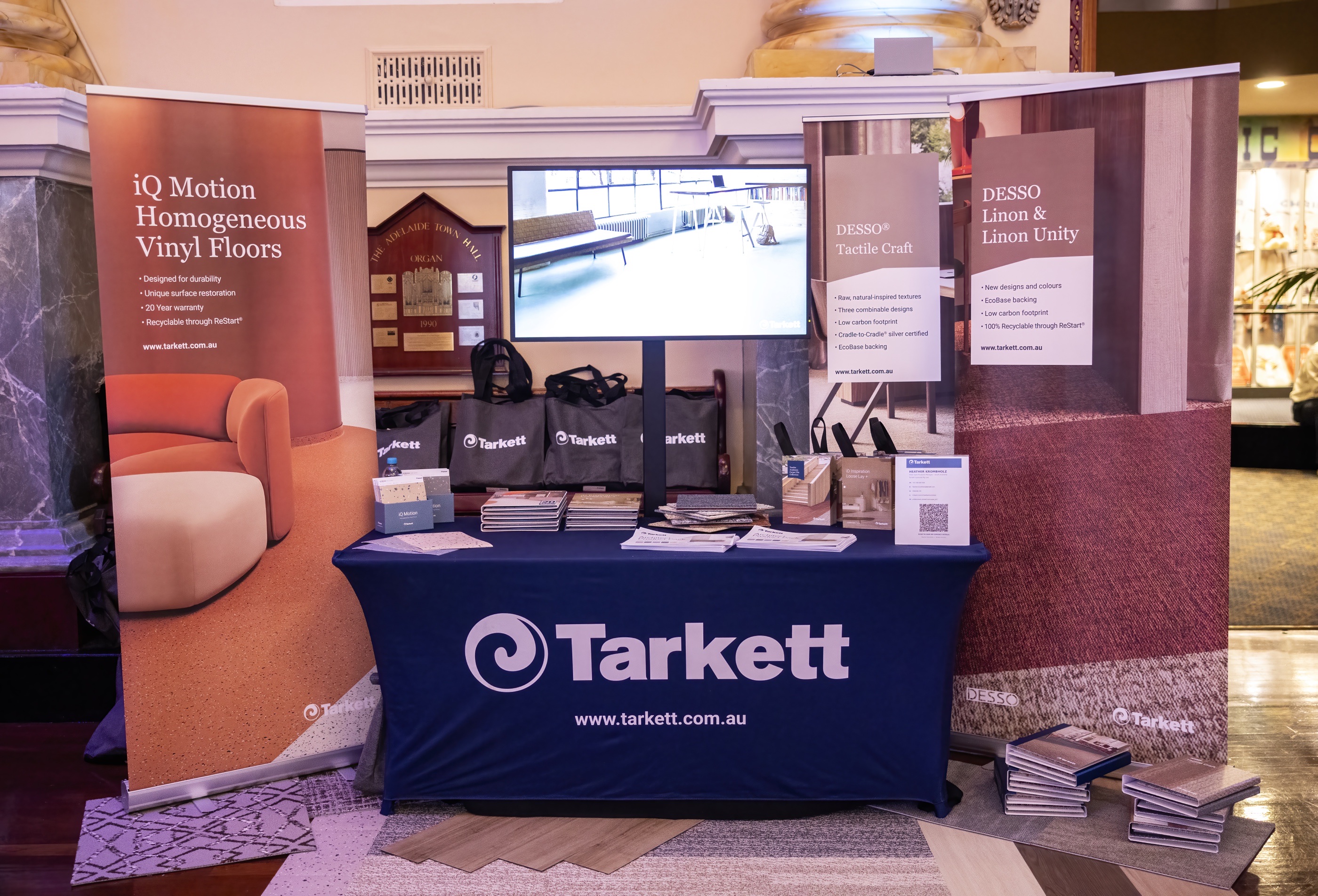 Tarkett Stand at The-Arc Event