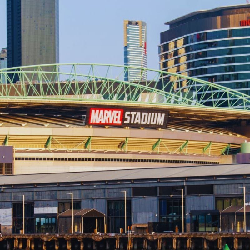Marvel Stadium, Melbourne, a Round 1 venue for The-Arc Events 2027